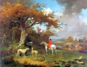 unknow artist Classical hunting fox, Equestrian and Beautiful Horses, 071. Germany oil painting artist